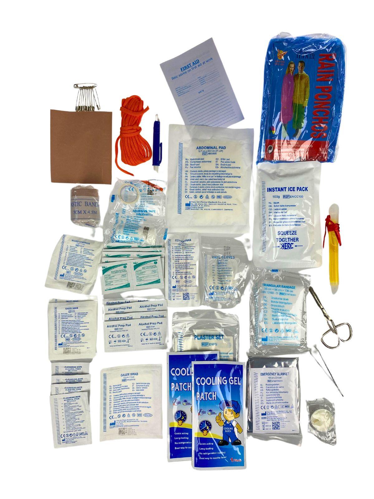 Travelnet First Aid Kit 120 stuks Waterproof bag 6/7
