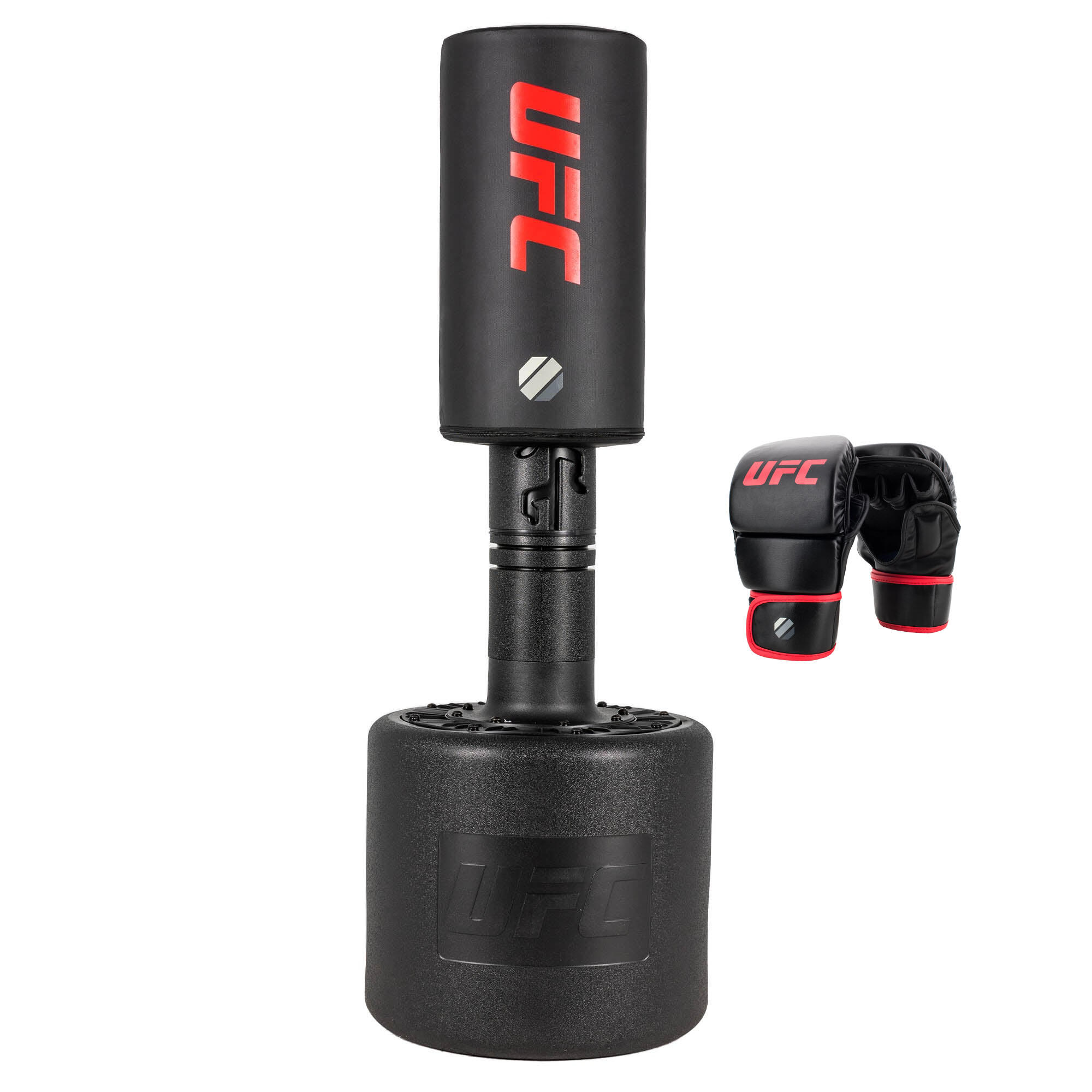 UFC UFC PulseStrike Free Standing Punch Bag and Gloves Set