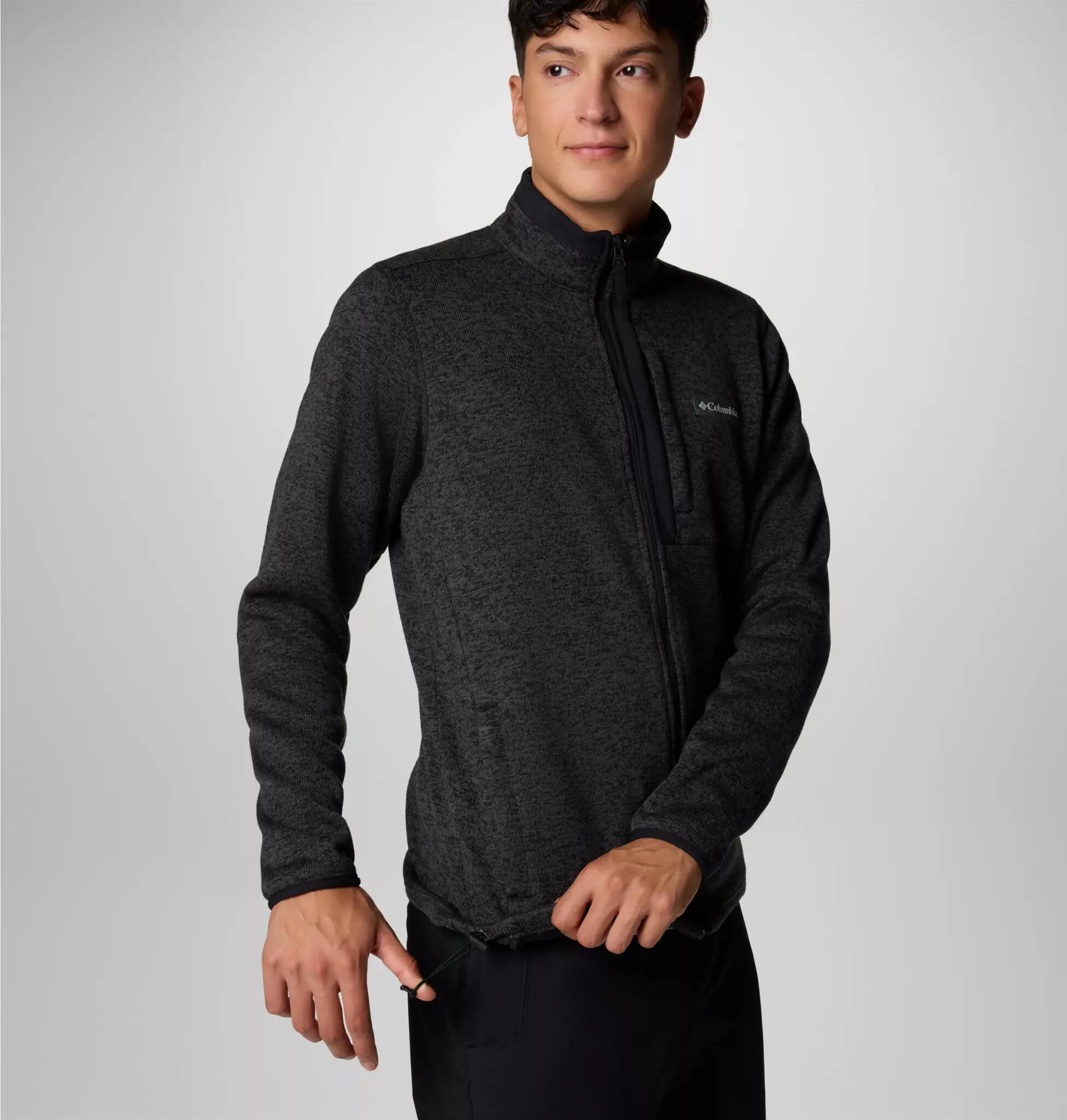 Polaires Et Pulls Homme - COLUMBIA Sweater Weather - Black 5/7