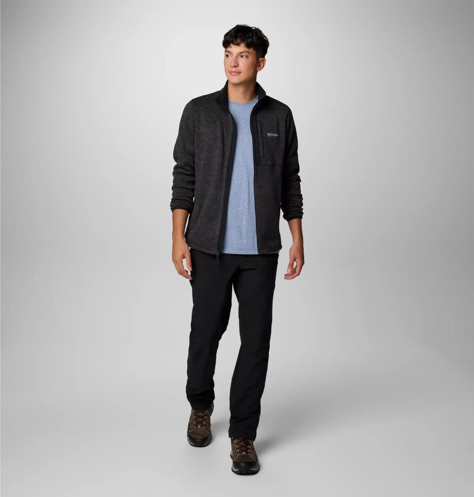 Polaires Et Pulls Homme - COLUMBIA Sweater Weather - Black 4/7