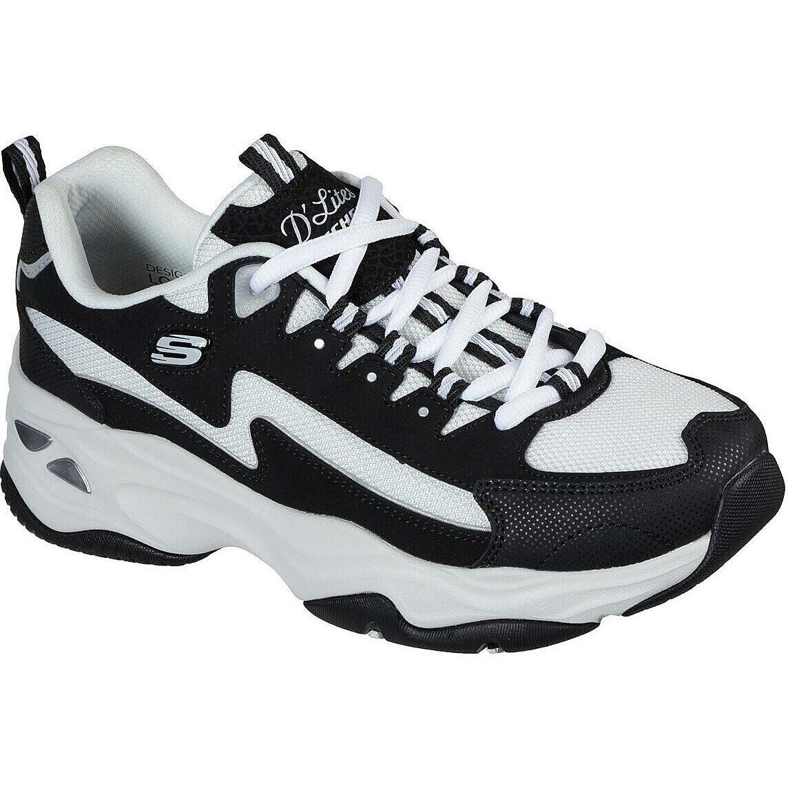 Baskets Skechers D'lites 4.0-fancy Sp, Noir, Femmes 3/5