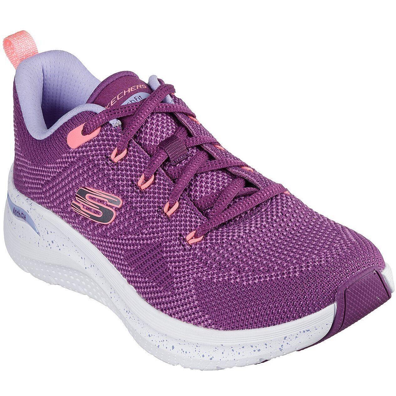 Baskets Skechers Arch Fit 2.0-fast Pa, Violet, Femmes 3/5