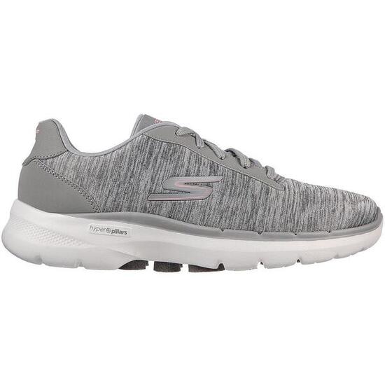Zapatillas Skechers Go Walk 6 - Magic Me, Gris, Mujer