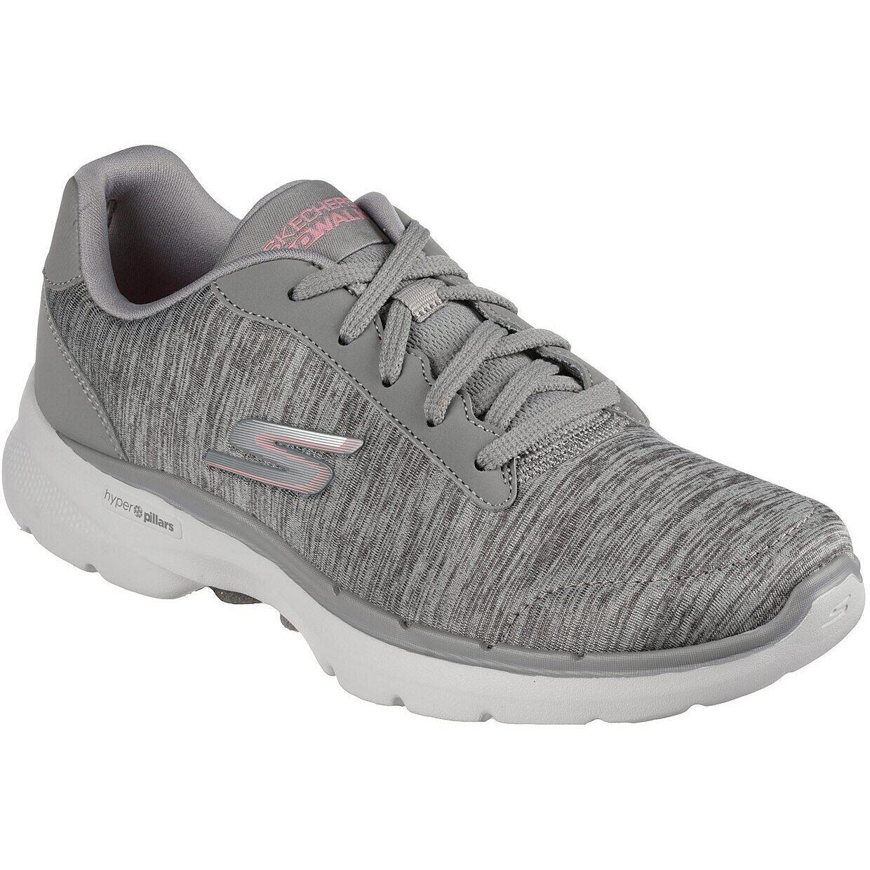 Baskets Skechers Go Walk 6 - Magic Me, Gris, Femmes 3/5