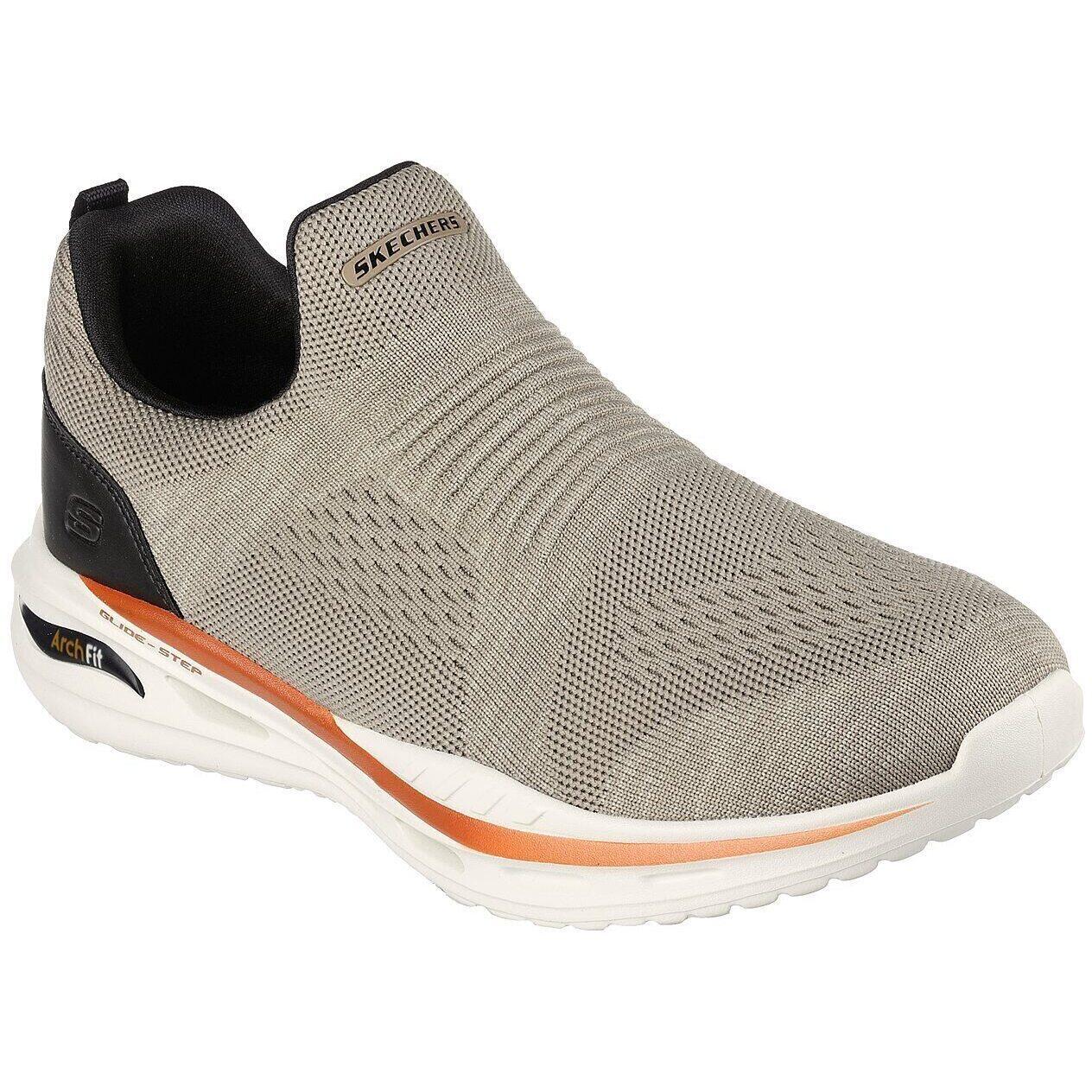 Zapatillas Skechers Arch Fit Orvan-denis, Beige, Hombre 3/5