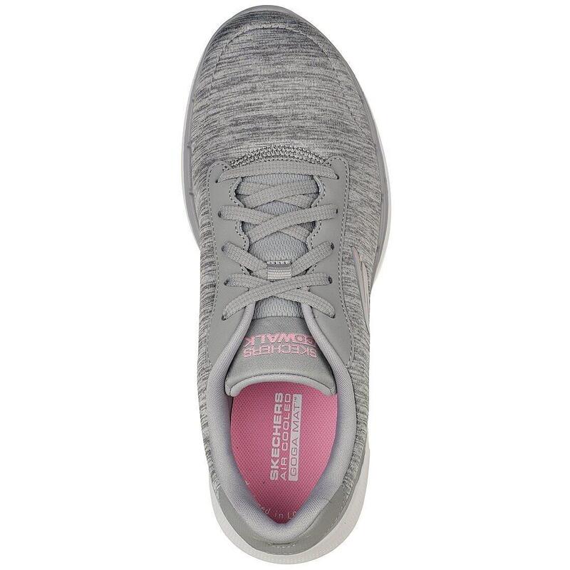 Pantofi sport femei Skechers Go Walk 6 - Magic Me, Gri