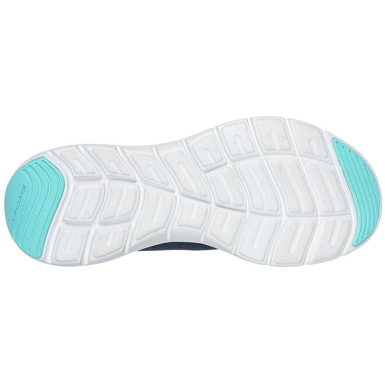 Baskets Skechers Flex Appeal 5.0, Bleu, Femmes 5/5