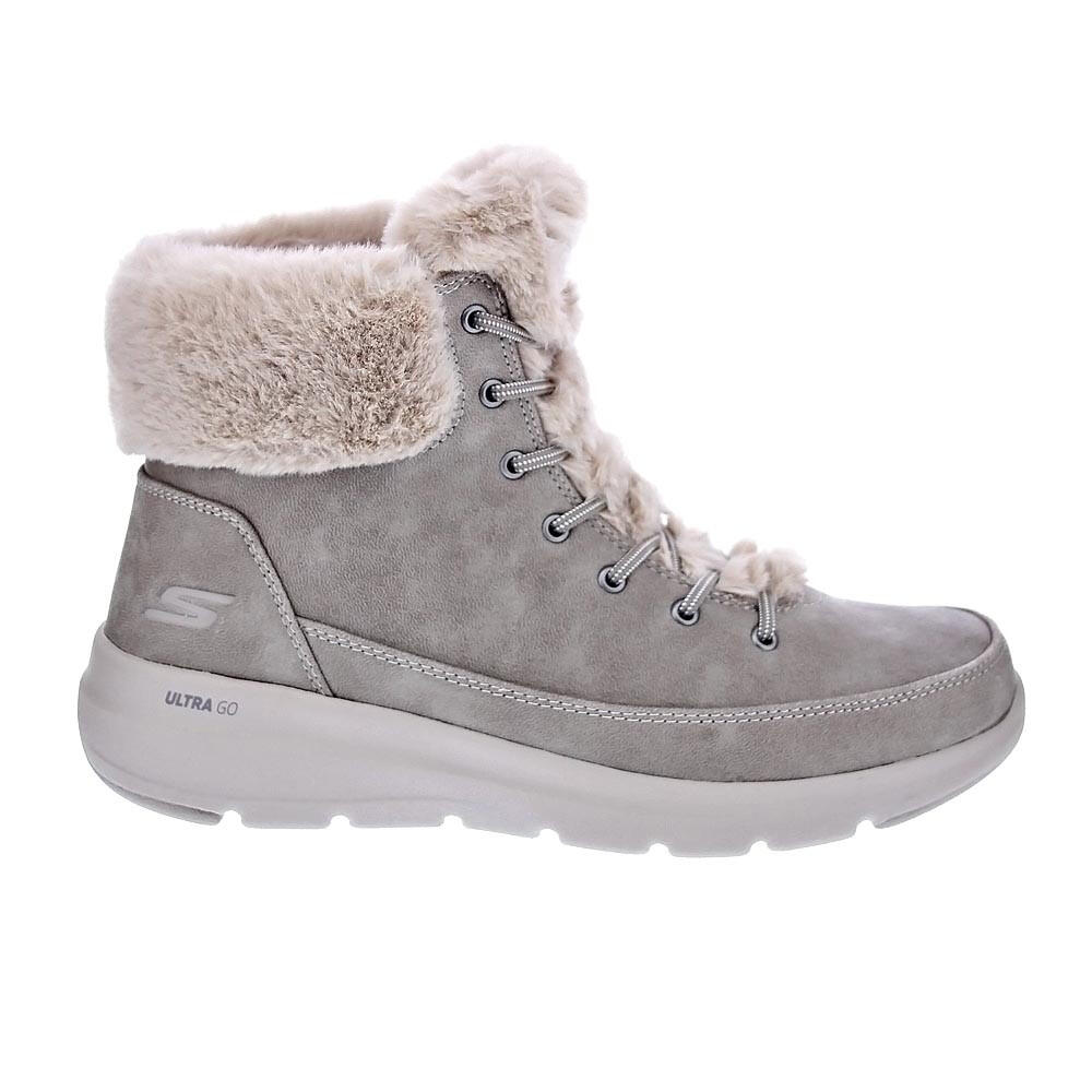 Skechers - Confortable Y Calido Butin Femme Skechers Glacial Ultra Wonderland Gris - Bottes - Marron|multicolore - Decathlon
