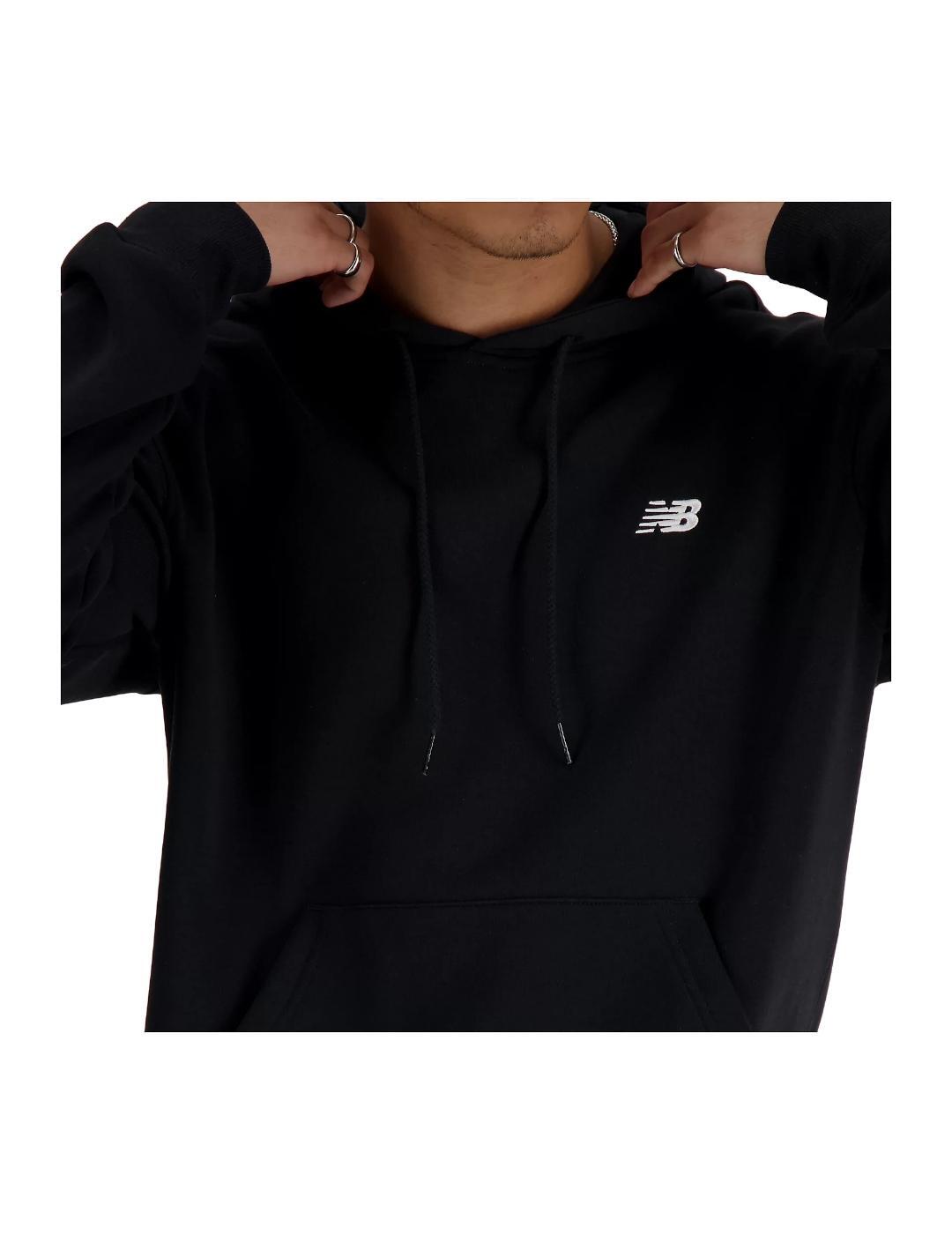 Sudadera para Hombre New balance Mt41511 Negro 4/4