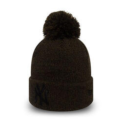 Bonnet New Era Marl Bobble Knit New York Yankees