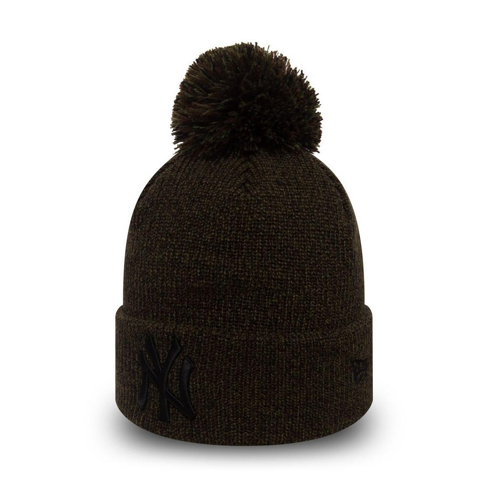 Bonnet New Era Marl Bobble Knit New York Yankees 1/3