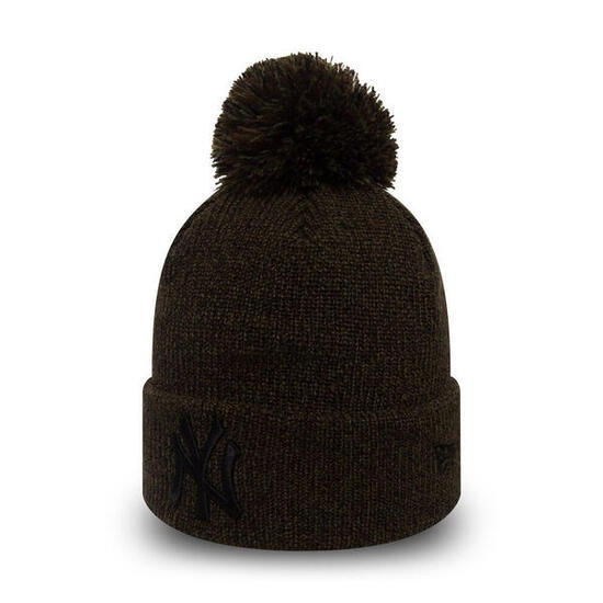 Bonnet New Era Marl Bobble Knit New York Yankees