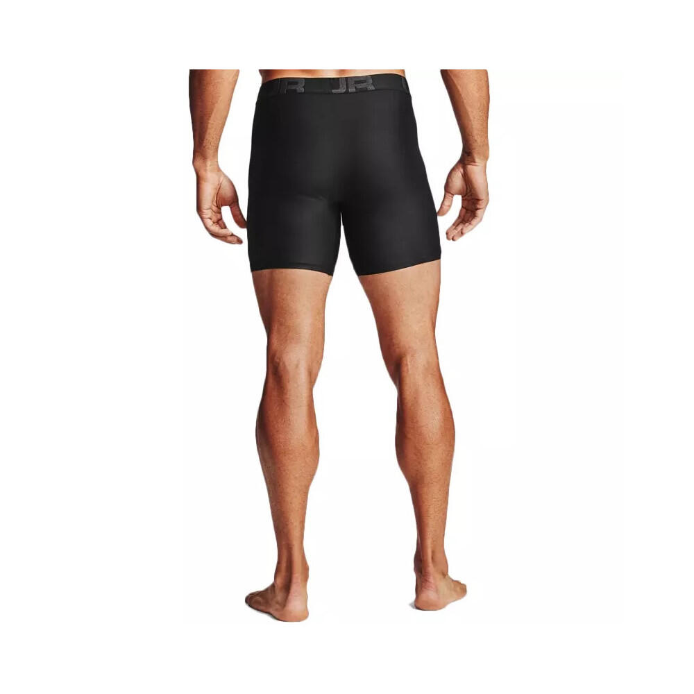 Caleçon Under Armour tech Boxerjock 6" Noir pour homme 5/6