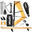 Virtufit Supboard Surfer 305 - Portocaliu - Include Vasle si accesorii