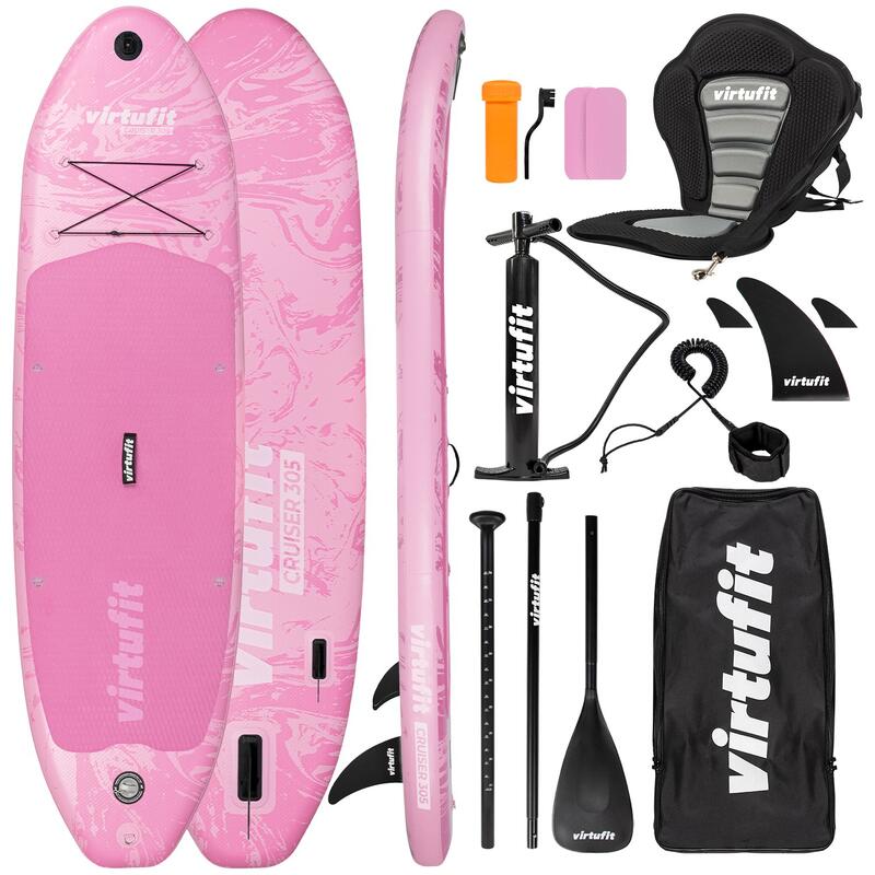 Stand up paddle - Cruiser 305 - Rose - Avec accessoires