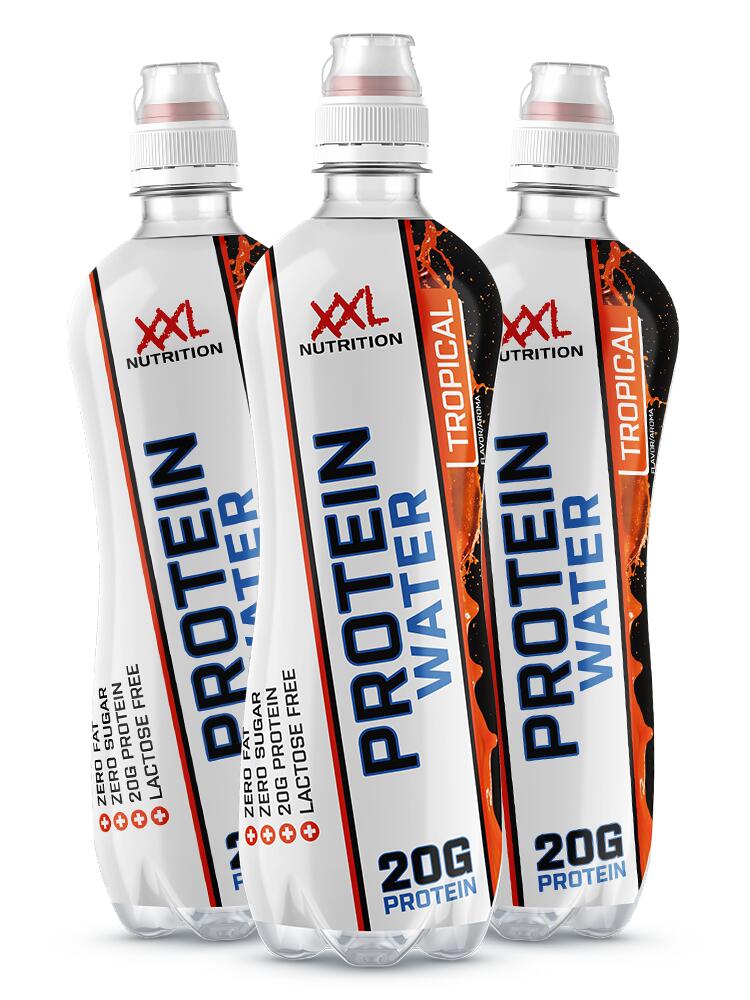 XXL NUTRITION Protein Water - Proteïne Water - Tropical - 6 Pack