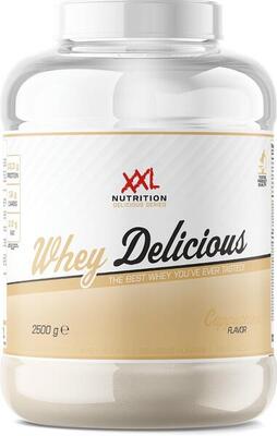 Whey delicious - 80% eiwit. proteïne poeder - cappuccino - 450 gram (15 shakes)