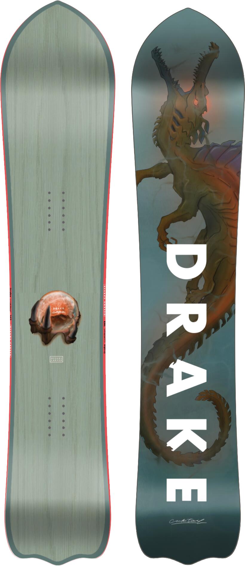 Heren Drake Cocktail 2024 Snowboard 1/4