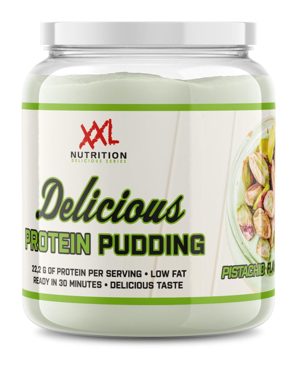 XXL NUTRITION Delicious Protein Pudding - Proteïne Pudding - Pistache - 440 gram
