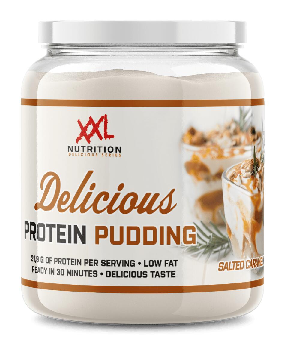 XXL NUTRITION Delicious Protein Pudding - 22g Eiwit, Proteïne Pudding - Gezouten Karamel -440g
