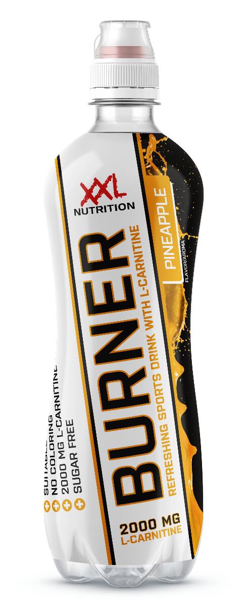 XXL NUTRITION Burner - Suikervrije Sportdrank - Ananas - 500ml - 6 Pack