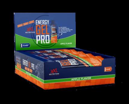 Energy Gel Pro - Gel Énergétique, Sports Endurance - Pomme - 20 x 60ml
