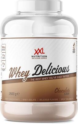 Whey delicious - 80% eiwit, proteïne poeder - bosvruchten - 450 gram (15 shakes)
