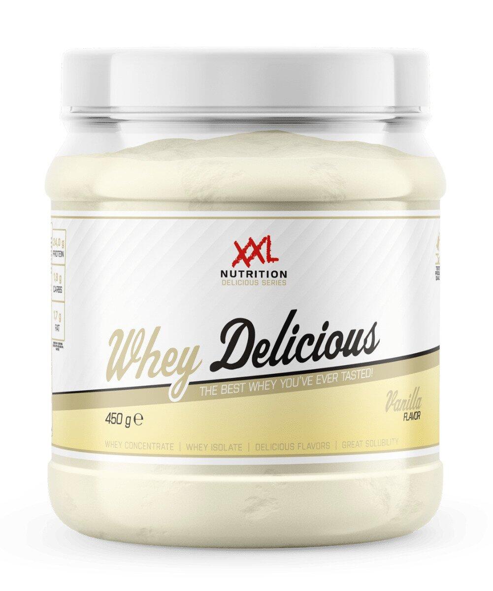 XXL NUTRITION Whey Delicious - Eiwitpoeder - Proteïne Poeder - Vanille - 450 gram