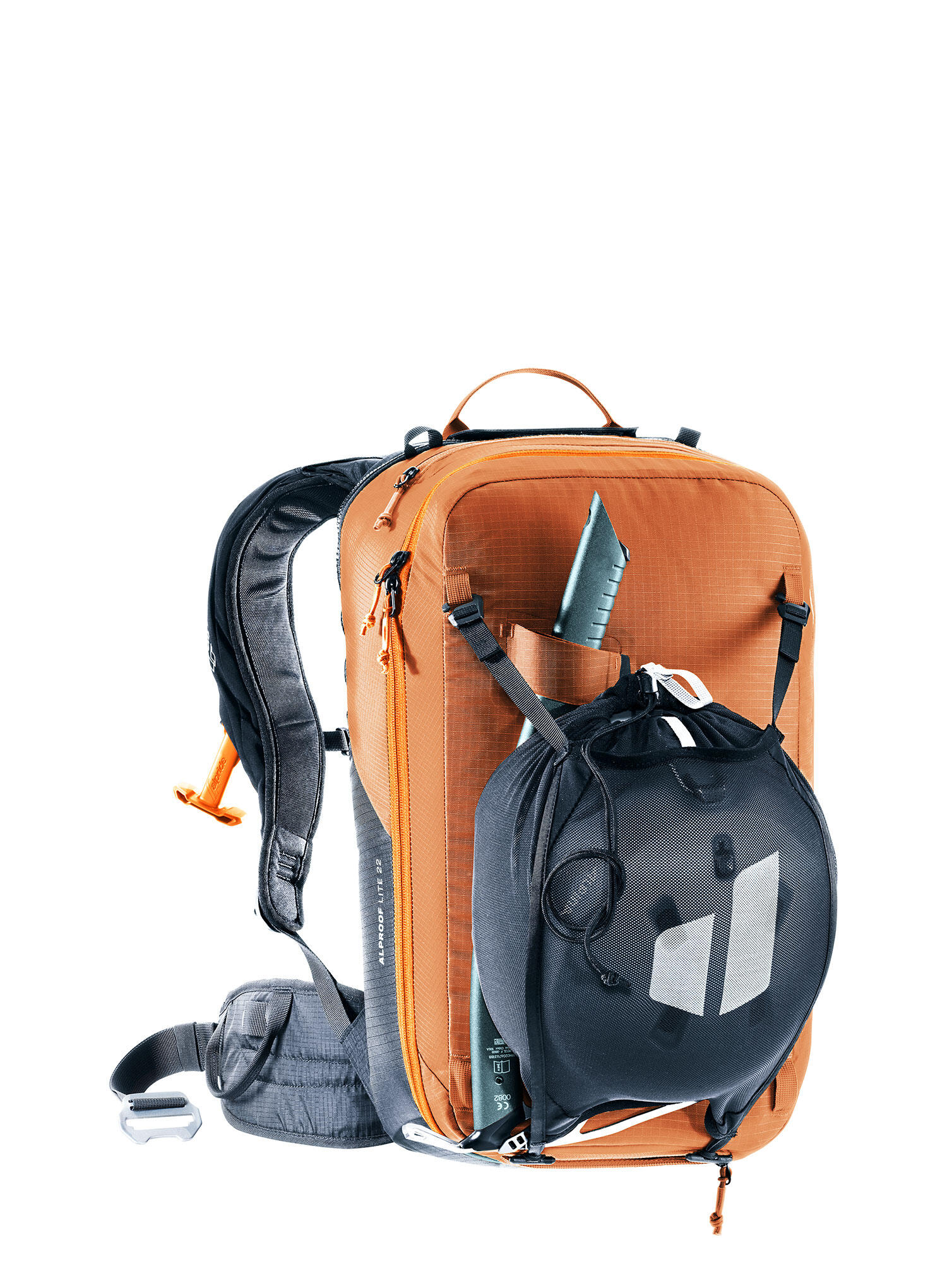 Plecak lawinowy Deuter Alproof Lite 22 - chestnut/black 7/7