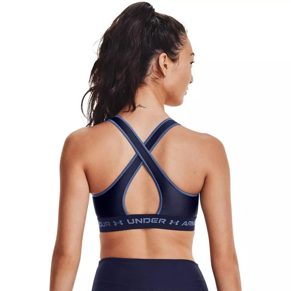 Biustonosz sportowy Under Armour Crossback Matte/Shine 2/2