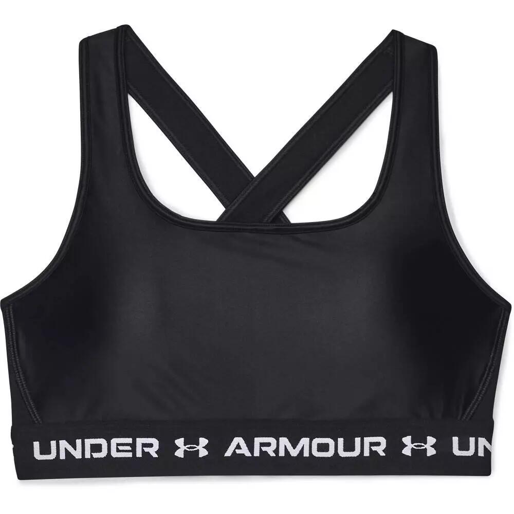 Biustonosz sportowy Under Armour Crossback Matte/Shine 3/4