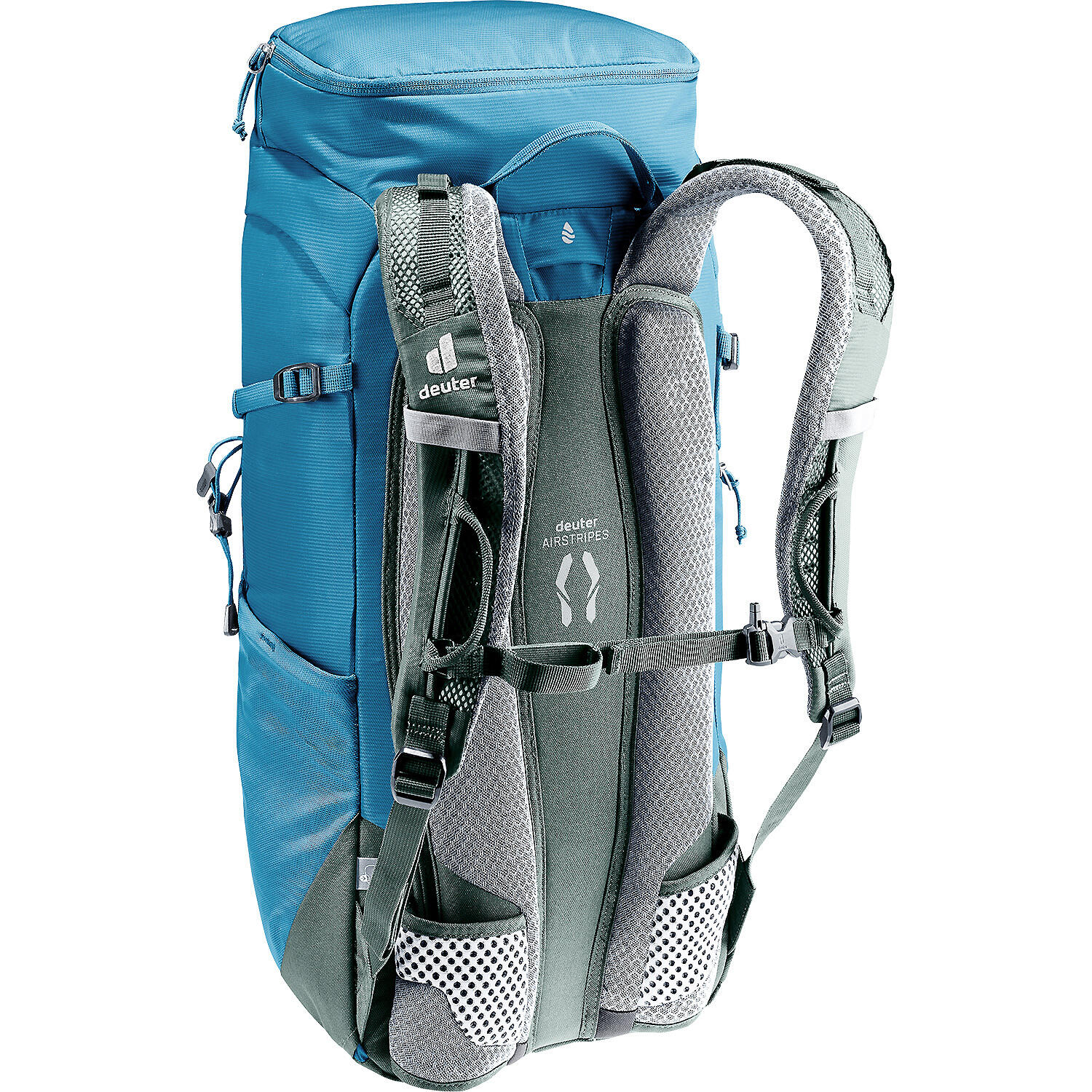 Mochila Deuter Trail 24 Wave Ivy 24 L ventilada en materiales reciclados 3/7