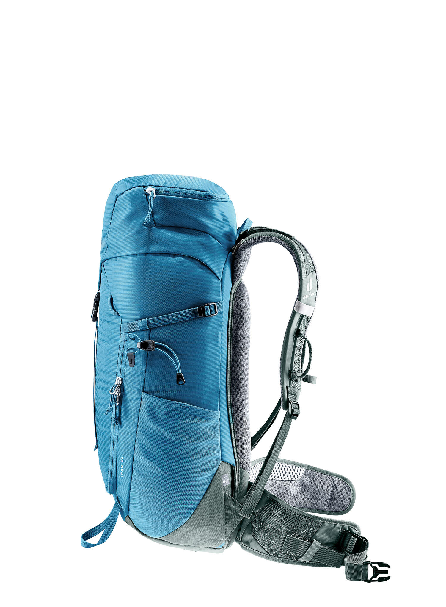Mochila Deuter Trail 24 Wave Ivy 24 L ventilada en materiales reciclados 6/7