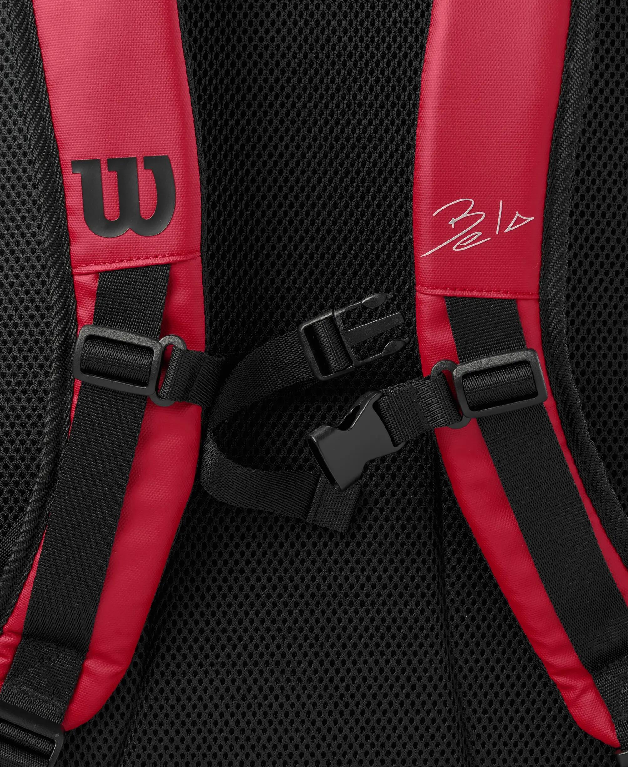Super Tour Bela DNA Padel Backpack Red hátizsák 2/4
