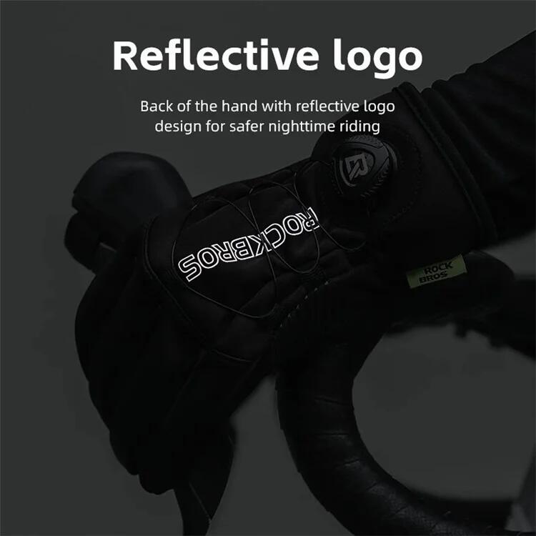 Paire de Gants de CyclismeTactile Réfléchissants 6/7