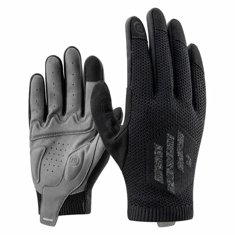 Rockbros - Paire De Gants De Cyclisme Homme Pleins Doigts - Gants - Gris - 52 2xl - Decathlon