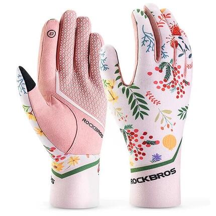 Paire de Gants de Cyclisme Femme Antidérapants