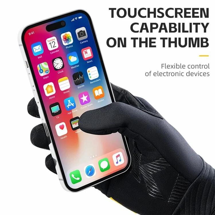 Par de guantes de ciclismo exteriores antideslizantes con pantalla táctil 2/6