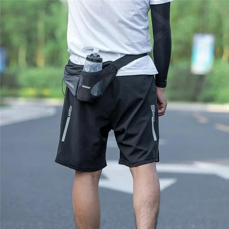 Riñonera para correr y ciclismo 1L con porta-botellas 6/7