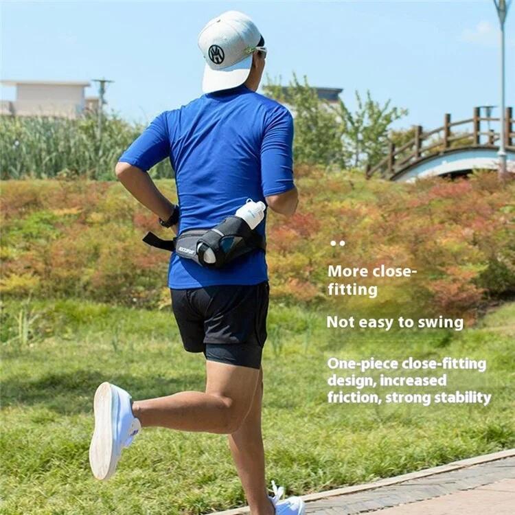 Riñonera para correr y ciclismo 1L con porta-botellas 5/7