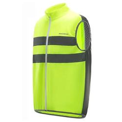Gilet Réfléchissant en Polyester Veste de Sécurité Nocturne