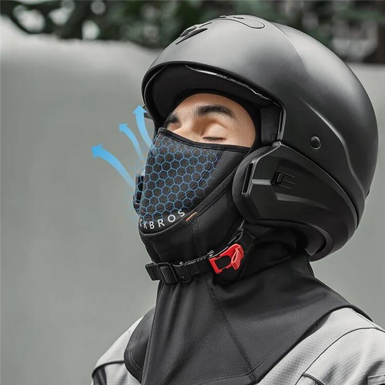 ROCKBROS Cagoule Polaire avec Filtres Tour de Cou Coupe-Vent Therique