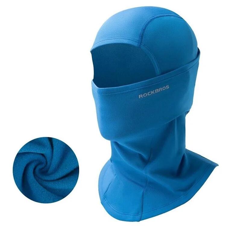 Balaclava corta-vento para atividades ao ar livre, protetor de pescoço