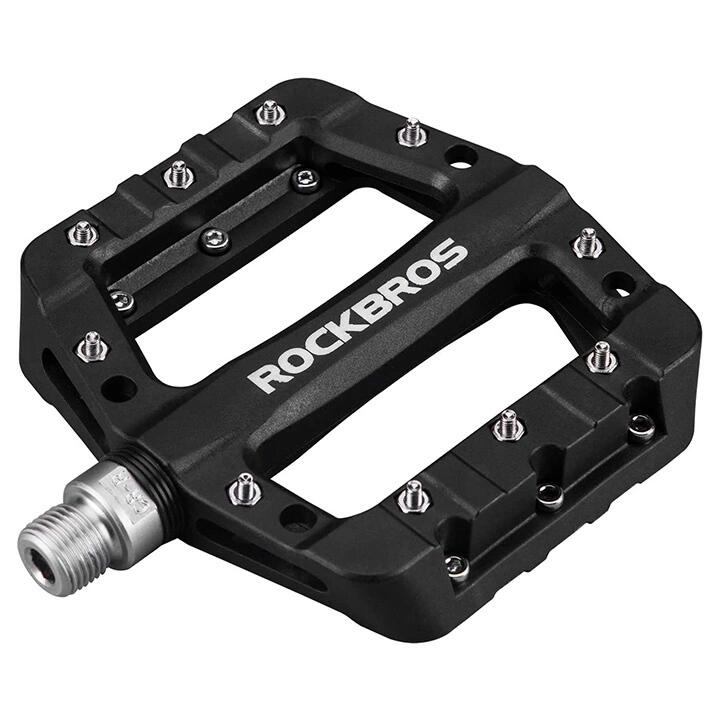 ROCKBROS Pedali per bicicletta in nylon nero - BK