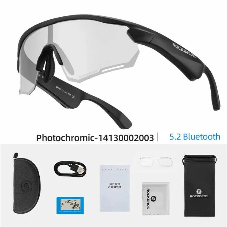 Photochromatische Bluetooth Sport-Sonnenbrille 7/7