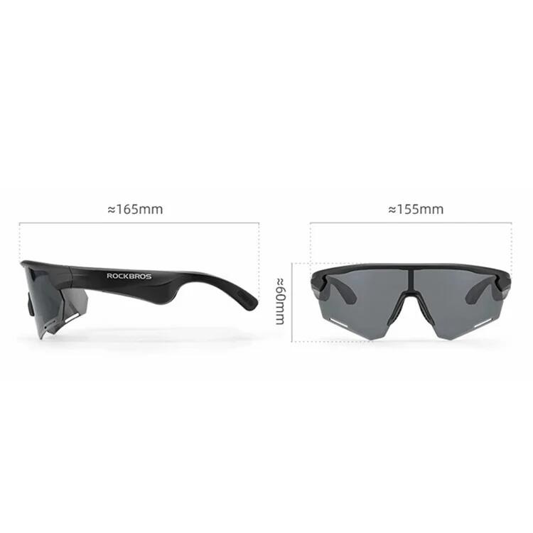 Photochromatische Bluetooth Sport-Sonnenbrille 6/7
