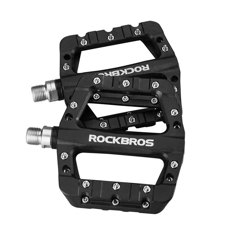 Pedales de bicicleta de montaña de nylon - Negro 3/7