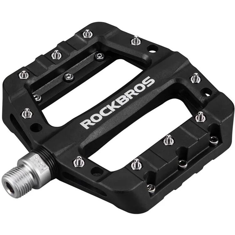 Pedales de bicicleta de montaña de nylon - Negro 2/7