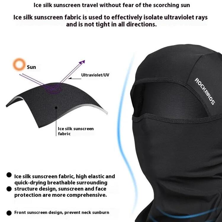Komplette UV-Schutz-Balaclava, atmungsaktiv 3/7