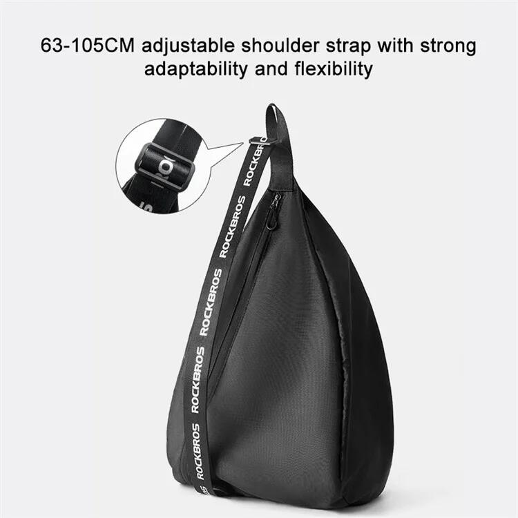 Mochila con correa ajustable y compartimento grande 3/5